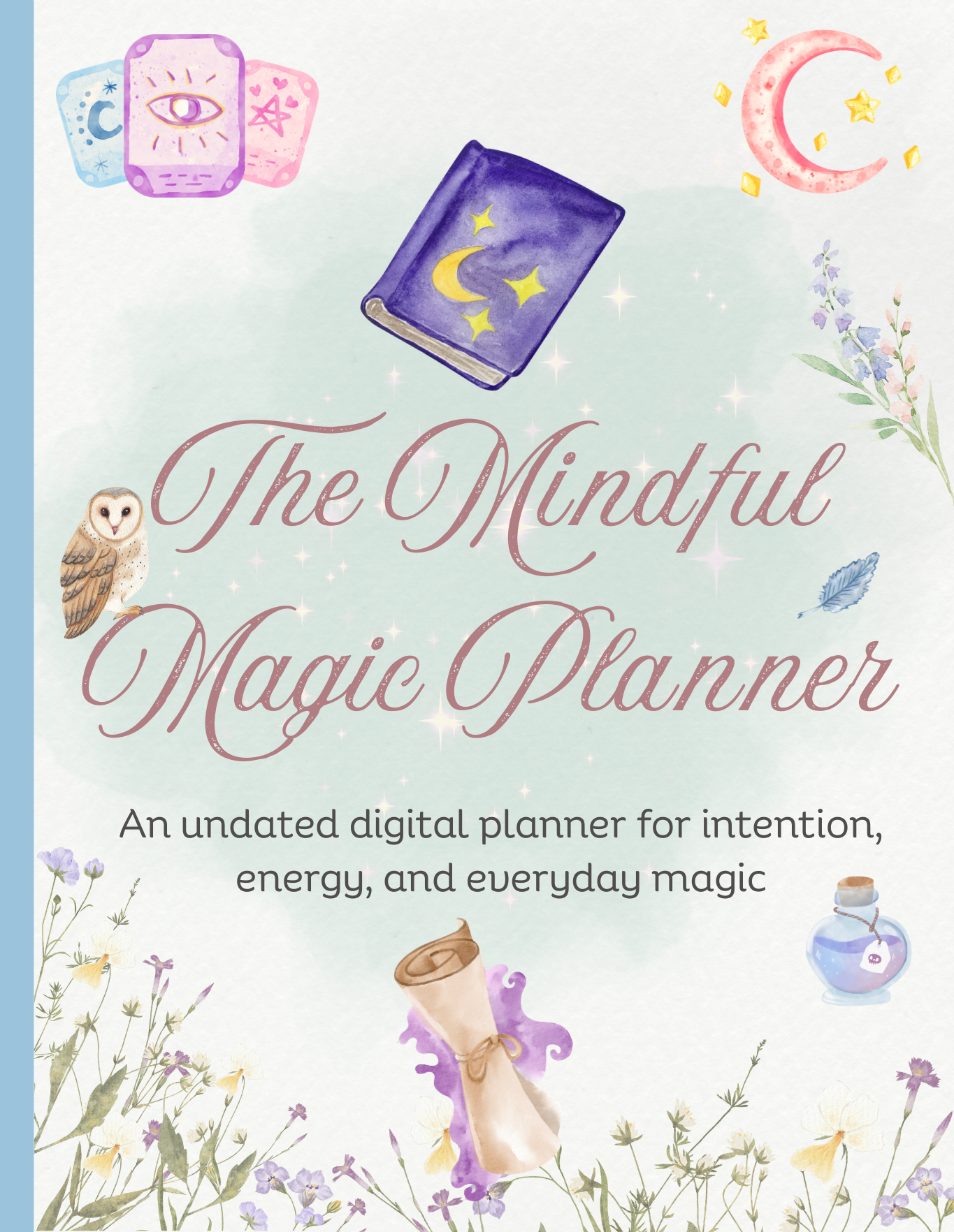 Mindful Magic Planner – Undated Digital Witchy iPad Planner for Gentle Daily Planning