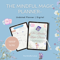 Mindful Magic Planner – Undated Digital Witchy iPad Planner for Gentle Daily Planning