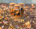 Pocket Spell Bottle- Protection| Crystal & Herb Spell Jar