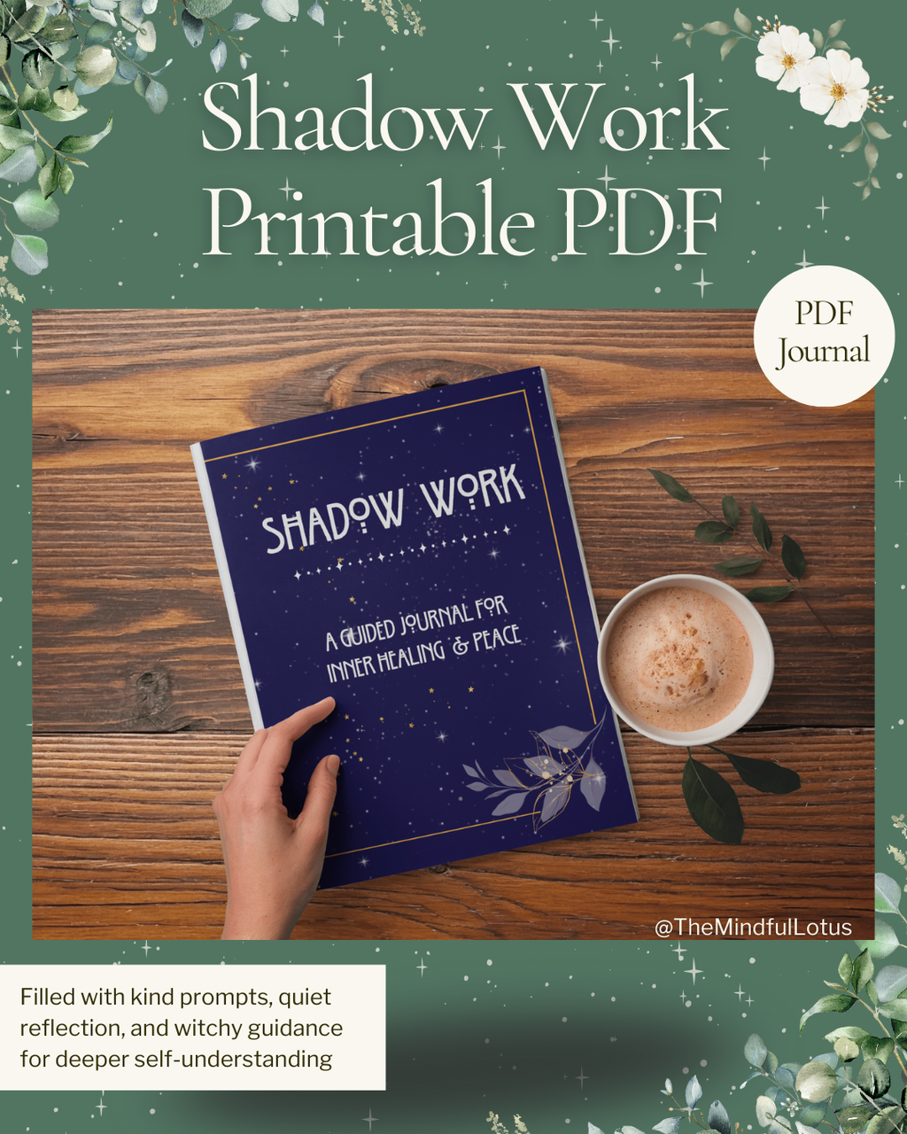 Shadow Work Journal (Printable PDF)