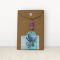 Kunzite Bird Charm Necklace – Gold Plated Chain